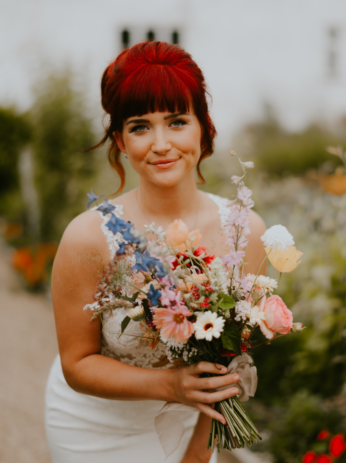 Summer Garden Wedding Bridal Shoot